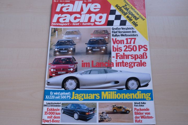 Deckblatt Rallye Racing (02/1990)